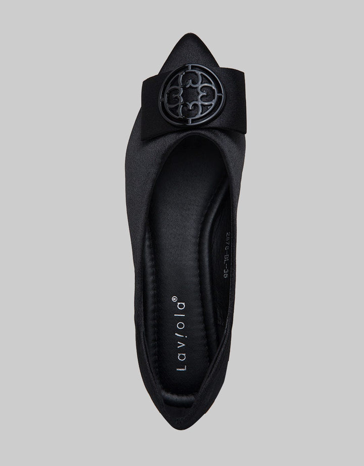 Laviola Pointed Toe With Ban Flat Shoes Wanita