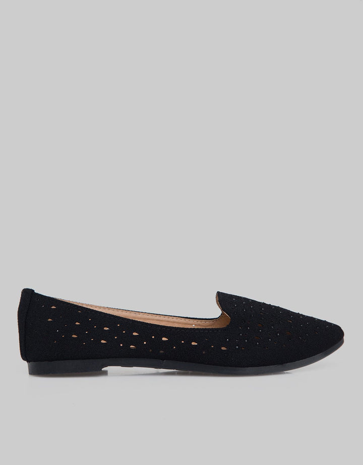 Laviola Cavity Flat Shoes Wanita
