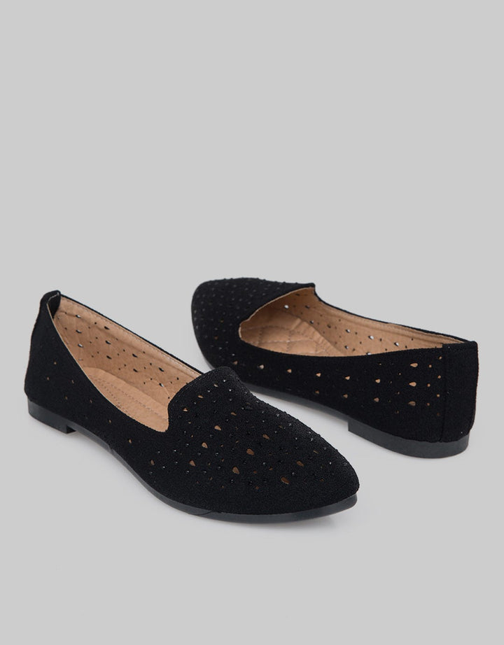 Laviola Cavity Flat Shoes Wanita