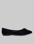 Laviola Big Brooch Flat Shoes Women
