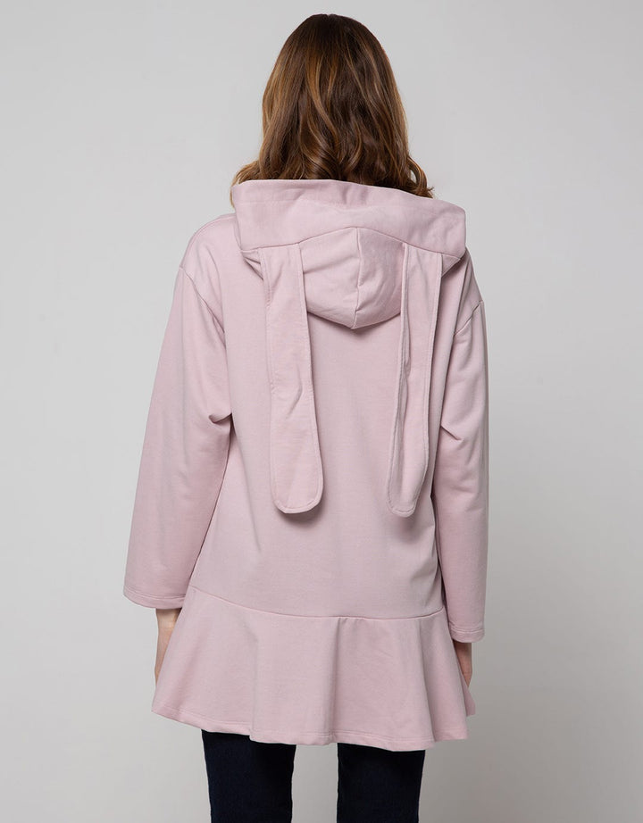 Nevada Long Sleeve Midi Dress Bunny Ear