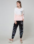 Nevada Jogger Long Pants Terry Print