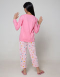 Kidz Too Top - Bottom Set Piyama Long Sleeve T-Shirt Long Pants Donut