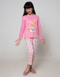 Kidz Too Top - Bottom Set Piyama Long Sleeve T-Shirt Long Pants Donut