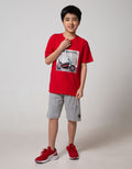 Marvel Ribbon Seleting Laba Short Pants