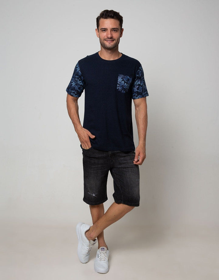 T Zone Short Sleeve T-Shirt Print Graphic Theme Floral Nature