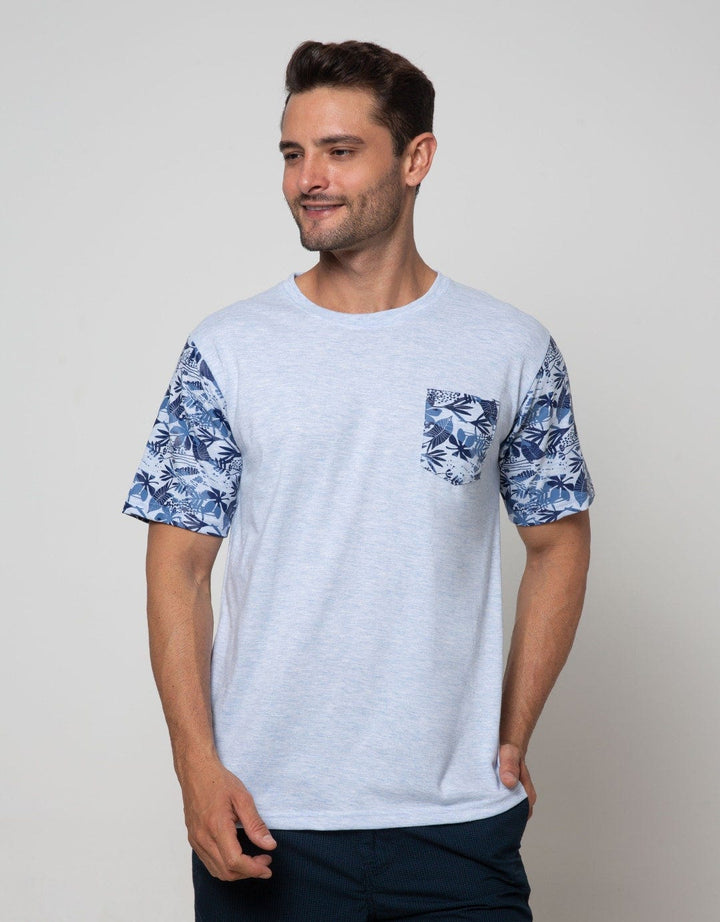 T Zone Short Sleeve T-Shirt Print Graphic Theme Floral Nature