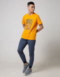 T Zone Short Sleeve T-Shirt Print Theme Grafiti - Work Hard