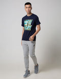 T Zone Short Sleeve T-Shirt Photoprint City - New York
