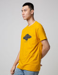 T Zone Short Sleeve T-Shirt Big Size Print Theme Ufo
