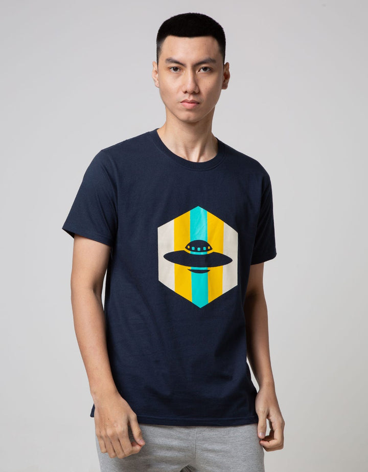 T Zone Short Sleeve T-Shirt Big Size Print Theme