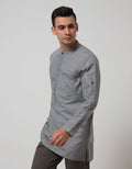 Cardinal Casual Men Kemeja Koko Lengan Panjang