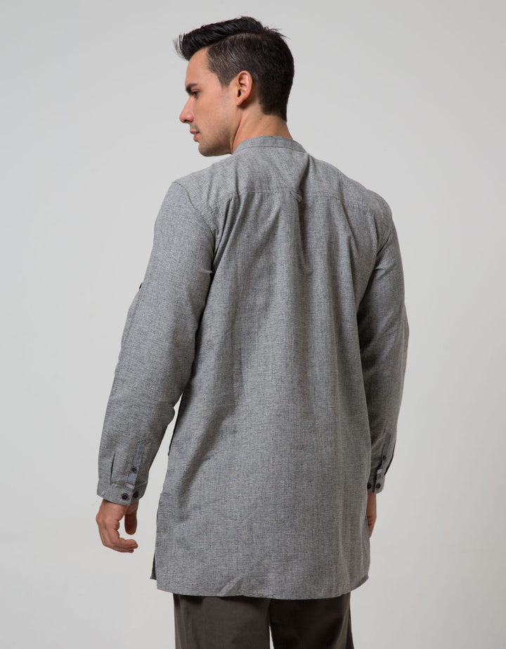 Cardinal Casual Men Kemeja Koko Lengan Panjang