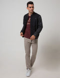 Cardinal Casual Men Jaket