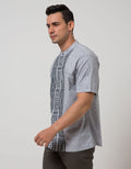 Cardinal Casual Men Kemeja Koko Lengan Pendek