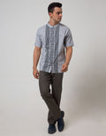 Cardinal Casual Men Kemeja Koko Lengan Pendek