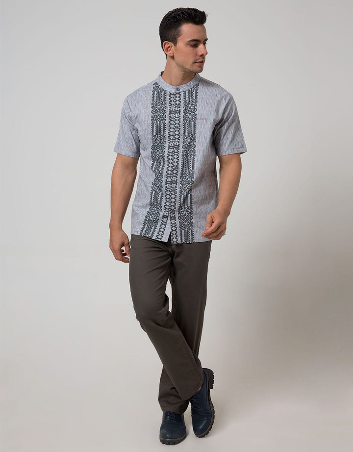 Cardinal Casual Men Kemeja Koko Lengan Pendek
