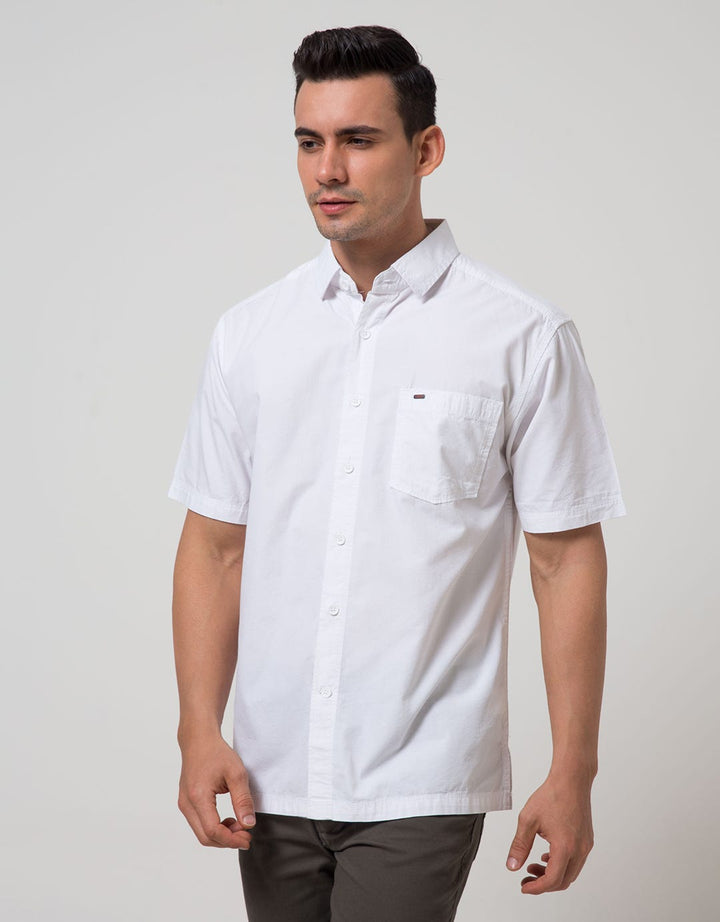 Cardinal Casual Men Kemeja Lengan Pendek
