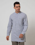 Cardinal Casual Men Kemeja Koko Lengan Panjang