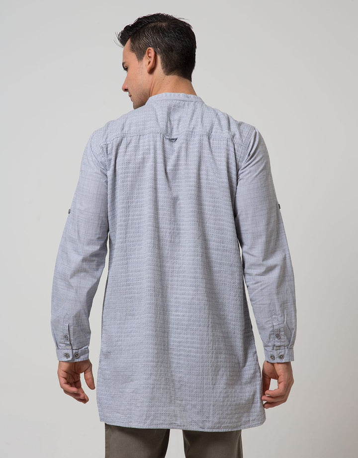 Cardinal Casual Men Kemeja Koko Lengan Panjang