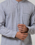 Cardinal Casual Men Kemeja Koko Lengan Panjang