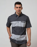 Cardinal Casual Men Kemeja Lengan Pendek