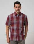 Cardinal Casual Men Kemeja Lengan Pendek