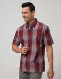 Cardinal Casual Men Kemeja Lengan Pendek