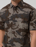 Cardinal Casual Men Kemeja Lengan Pendek