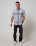 Cardinal Casual Men Kemeja Lengan Pendek