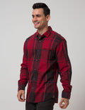 Cardinal Casual Men Kemeja Lengan Panjang
