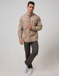 Cardinal Casual Men Kemeja Lengan Panjang