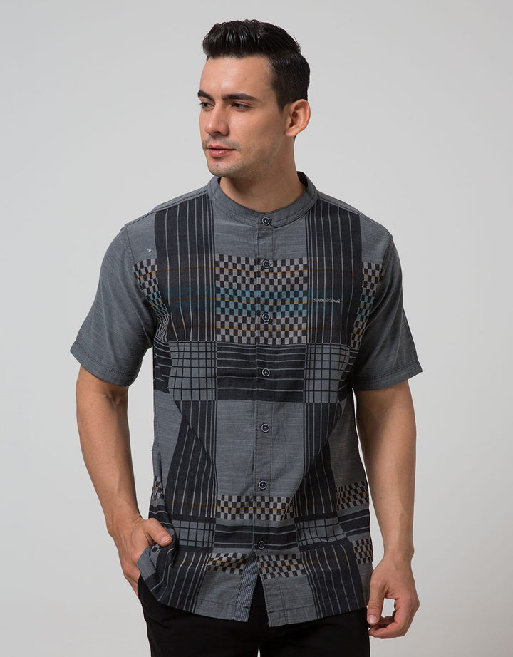 Cardinal Casual Men Kemeja Koko Lengan Pendek