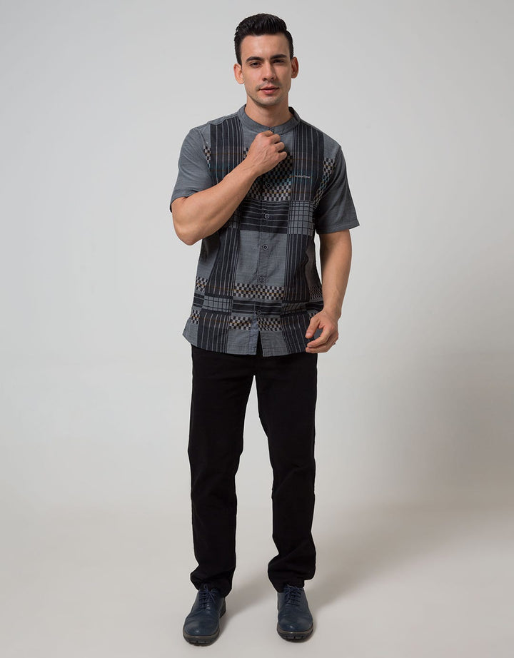Cardinal Casual Men Kemeja Koko Lengan Pendek