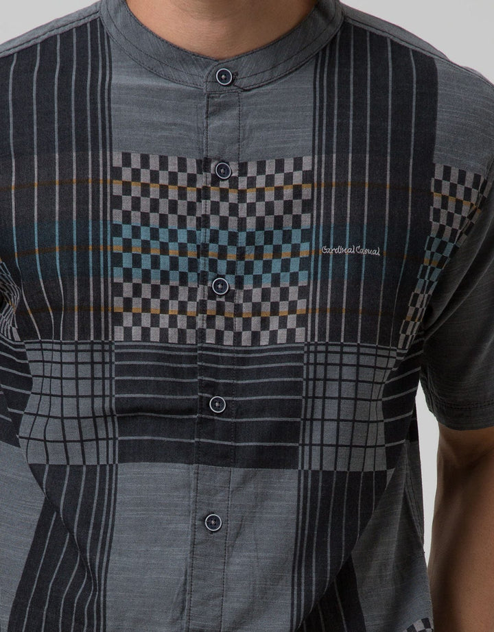 Cardinal Casual Men Kemeja Koko Lengan Pendek