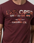Cardinal Casual Youngmen T-Shirt Pria/Pakaian/Kaos & Polo Shirt/Kaos