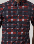 Cardinal Casual Men Kemeja Lengan Pendek