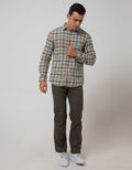 Cardinal Casual Men Kemeja Lengan Panjang