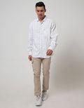 Cardinal Casual Men Kemeja Lengan Panjang