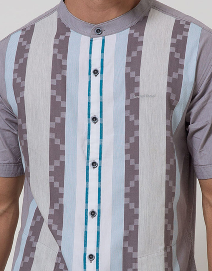 Cardinal Casual Men Kemeja Koko Lengan Pendek