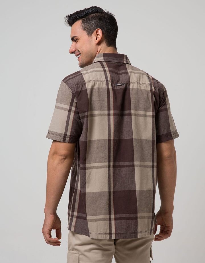 Cardinal Casual Men Kemeja Lengan Pendek