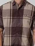 Cardinal Casual Men Kemeja Lengan Pendek