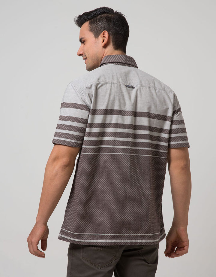 Cardinal Casual Men Kemeja Lengan Pendek