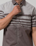 Cardinal Casual Men Kemeja Lengan Pendek