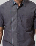 Cardinal Casual Men Kemeja Lengan Pendek