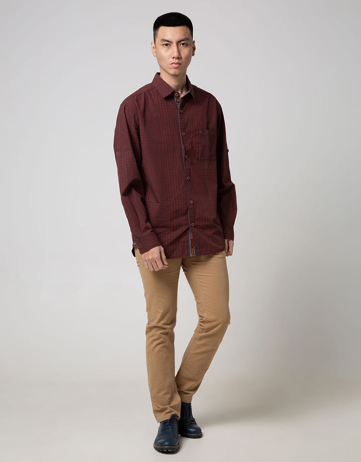 Cardinal Casual Men Kemeja Cotton