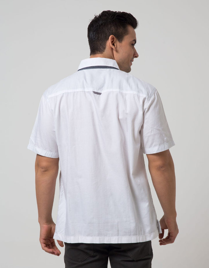 Cardinal Casual Men Kemeja Lengan Pendek