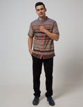 Cardinal Casual Men Kemeja Koko Lengan Pendek