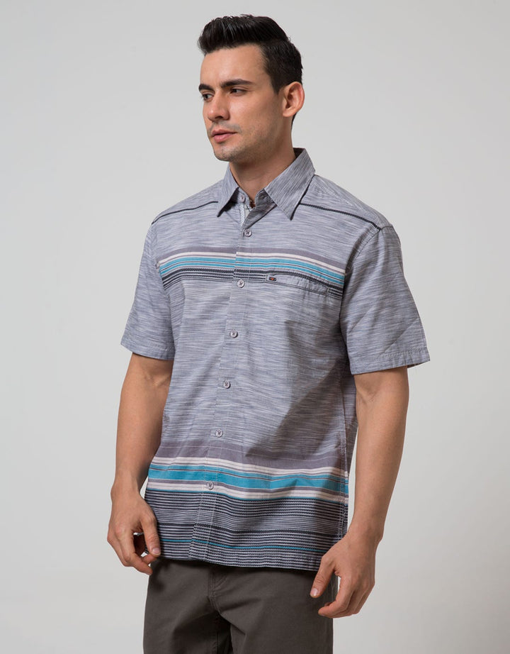 Cardinal Casual Men Kemeja Lengan Pendek