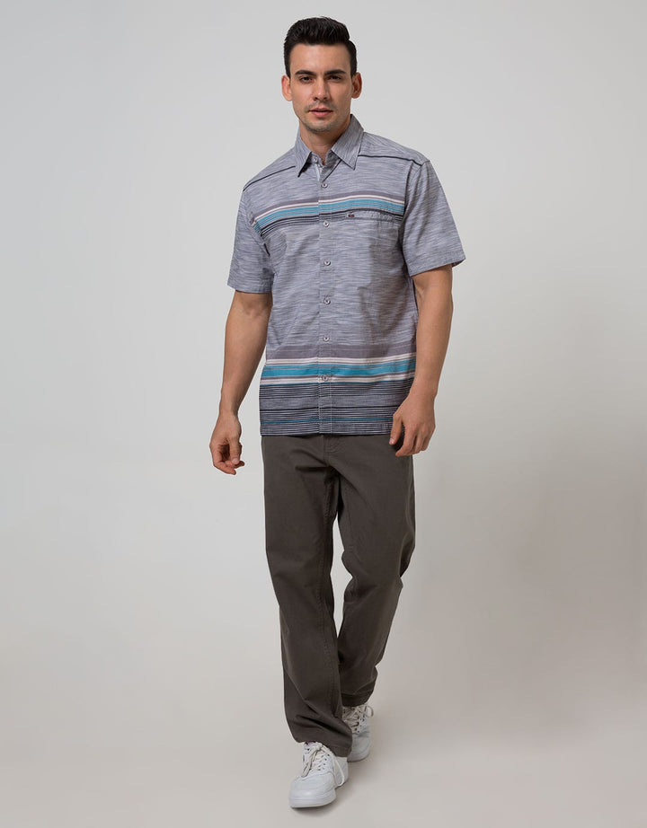 Cardinal Casual Men Kemeja Lengan Pendek
